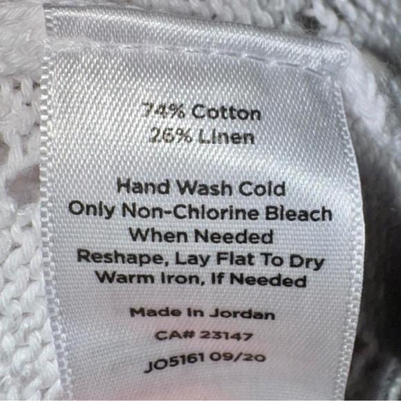 Talbots White Knit Sweater - Size Large - Picture 3 of 16